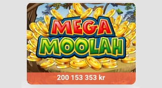 Rekordstor jackpott på Mega Moolah