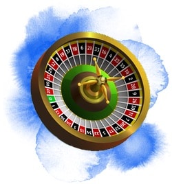 Roulettehjul hos live casino för storspelare