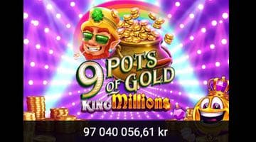 Bild på slotten 9 Pots of Gold King Millions